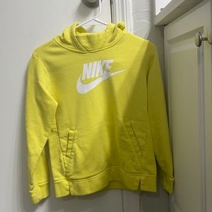 Yellow Nike pullover